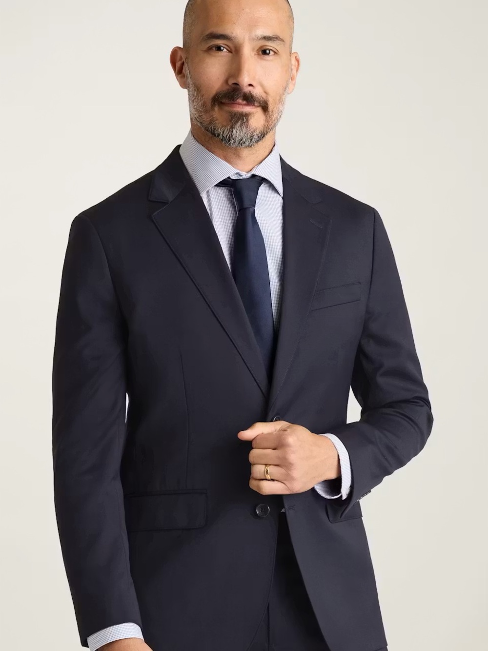 Bonobos Navy Single-Breasted Sport Coat